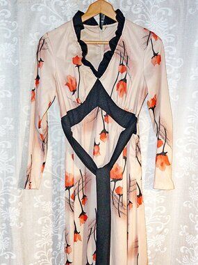 1940's Film Noir Style Evening Dress gown